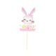 thumbnail image 3 of Vajilla desechable para fiesta de Pascua, accesorios para suministros de fiesta de color rosa, bonito patrón de conejo para té de , Estilo G, 3 of 10