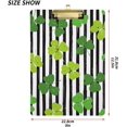thumbnail image 3 of FMSHPON Striped Shamrock Clipboard Hardboard Wood Nursing Clip Board and Pull for Standard A4 Letter 13x9 inches, 3 of 8