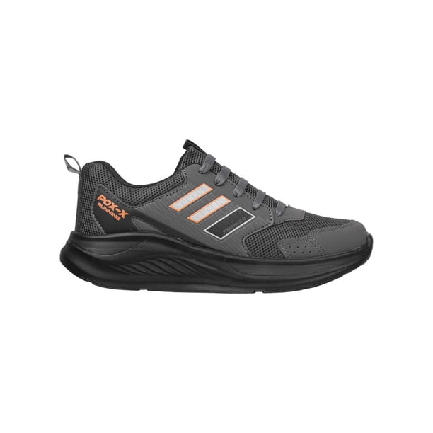 Tenis Niño Pox X Deportivos Comodos gris 22.5