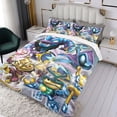 thumbnail image 3 of Skylanders Swap Force Conjunto de sábanas temático, trío de piezas, cómodo y amigable con la piel, diseño único, regalo de decoración para el hogar para familiares, amigos y fans, 90 cm * 190 cm, 3 of 6