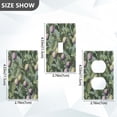 thumbnail image 4 of Switch Panel Switch Decoration 2.76x4.53x0.28 Inches Unused Outlet Cover Switch Plate Wall Plates Living Room Kitchen Bedroom Study Switches Colored Plum, 4 of 8