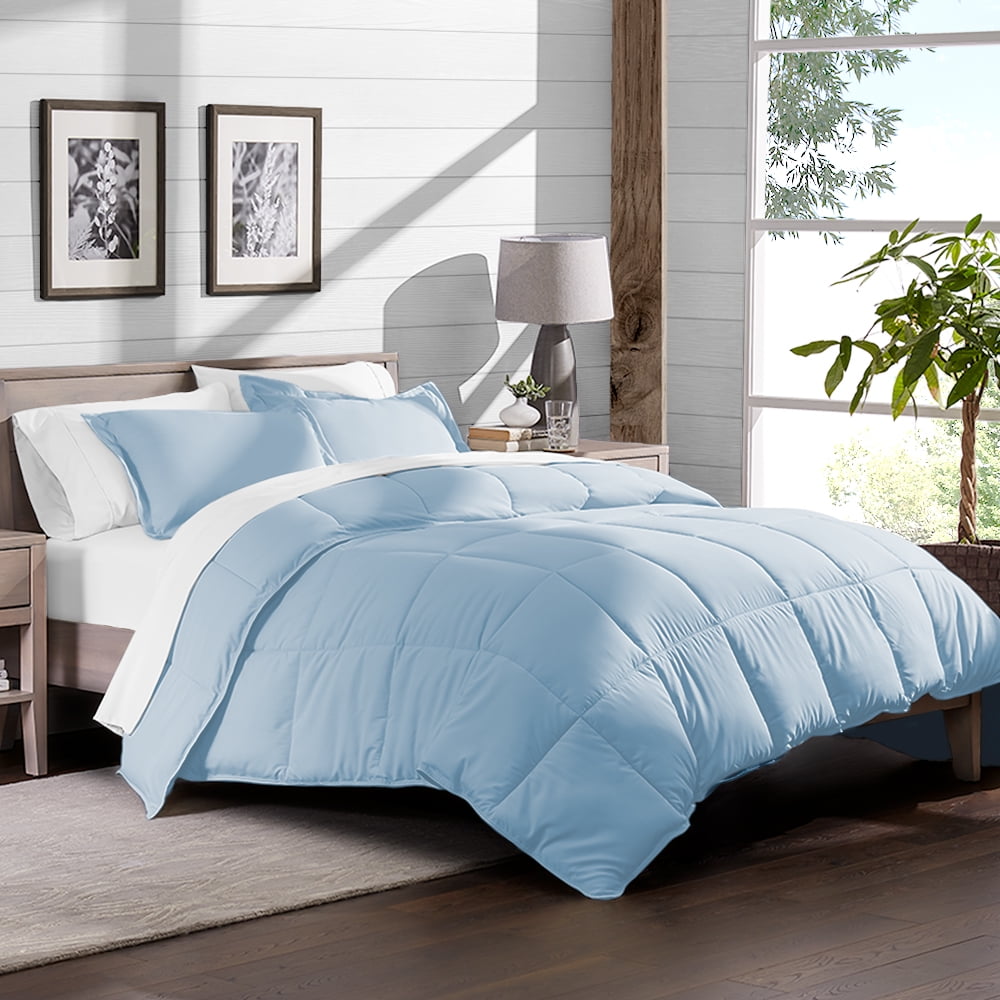 5-Piece Bed-In-A-Bag - Twin (Comforter Set: Light Blue, Sheet Set