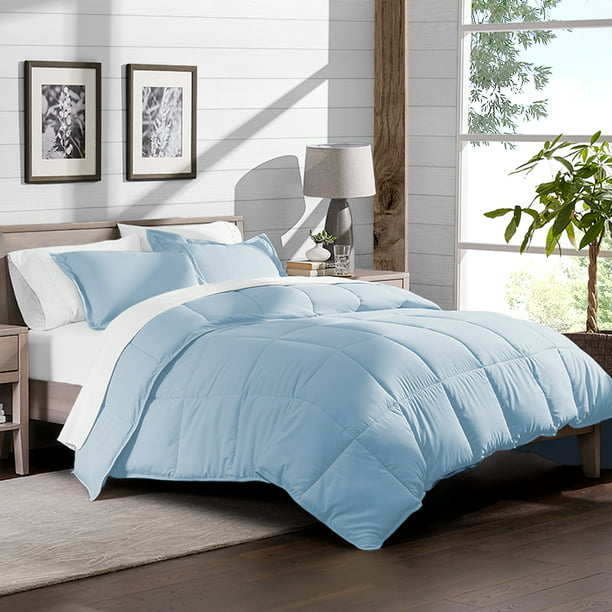 Twin Bedding Sets 2020 Light Blue And, Light Blue And White Queen Bedding