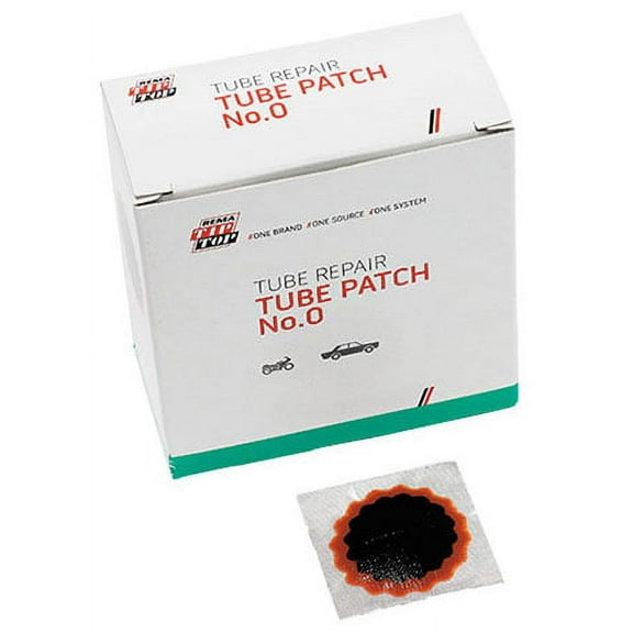 REMA TIP TOP B-0 Round Tube Patch Black 1-1/4" - Box of 100