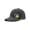 black, variant on Men's heart-shaped pickleball embroidered baseball cap, washed cotton hat