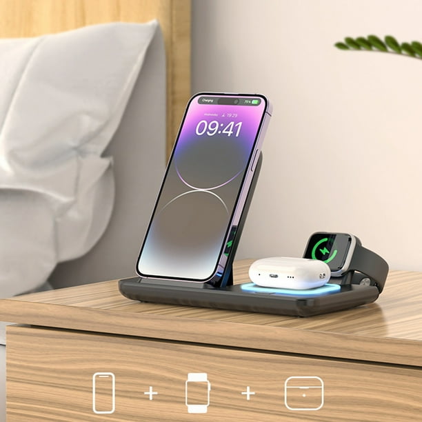 Cargador inalámbrico, cargador portátil, estación de carga