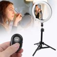 thumbnail image 4 of Great Performance LED Fill Light, With Tripods 10'' LED Ring Light, Video Studio For Photography Live Broadcast Makeup, 4 of 7