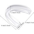thumbnail image 2 of Protector Bucal Boxeo Protector Bucal Transparente 4 Piezas Deportes, 2 of 5