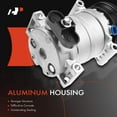 thumbnail image 3 of A-Premium AC Compressor with Clutch Compatible with Chevrolet Astro 1996-2005 GMC Safari 1996-2005 V6 4.3L, 3 of 9