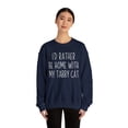 thumbnail image 3 of Tabby Cat Mom Mothers Day Sweatshirt, Gifts, Crewneck, 3 of 4