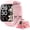 Pink, variant on Smart Watch for Women with Alexa Built-in, Bluetooth Calling, 1.83" HD Touch Screen Fitness Tracker, 120+ Sports Modes, Compatible with Android IPhone, Pink