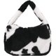 thumbnail image 1 of LHSHID Women Tote Bag Small Cozy Fuffy Faux Fur Plush Handbag Trendy Quilted Casual Winter Soft Purse, 1 of 6