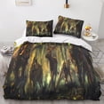 thumbnail image 3 of Strange Creatures Printed Bedding Set,legendary Animals Duvet Cover,microfiber Bedding Set,pillowcase With Zipper,pieces For A 135*200 Cm, 3 of 5