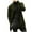 Green, variant on Herrnalise Mens Faux Fur Coat Winter Fashion Slim Solid Color Sweater Cardigan Single Button Casual Sweater Sweater Coat Long Trench Coat Motorcycle Jakcet
