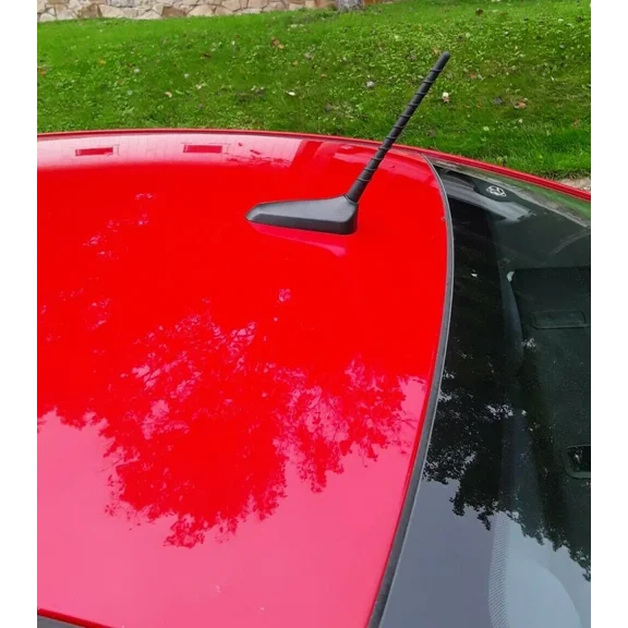 7" Short Black Rubber Spiral Antenna Mast Radio AM/FM for CHEVY CRUZE 2010-2017