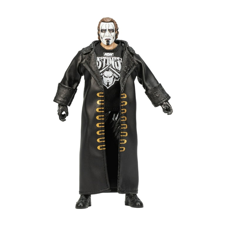 AEW Unrivaled Supreme Sting - 6 inch Figure with Alternate Heads