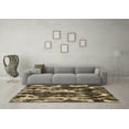 thumbnail image 3 of Ahgly Company Indoor Rectangle Abstract Brown Modern Area Rugs, 5' x 7', 3 of 4