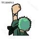 thumbnail image 5 of Pegatinas para coche TT de ONE PIECE, pegatinas para coche, pegatinas de anime para motocicletas, accesorios impermeables para coche, calcomanías de graffiti para portátiles, autocaravanas, 5 of 5