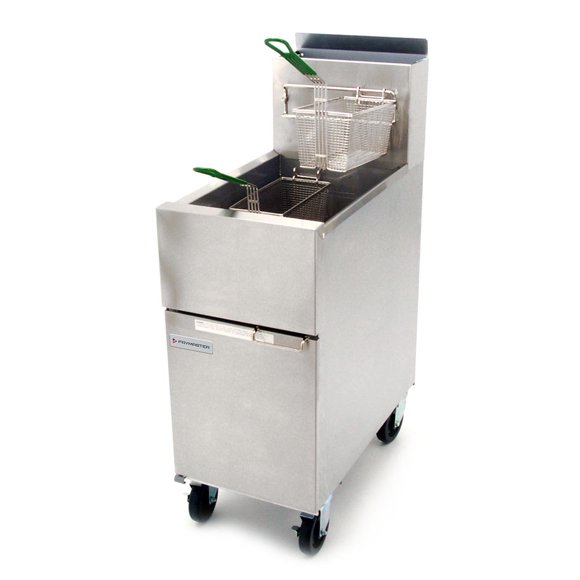 Dean SR142G Friteuse à Gaz - (1) Pot de 43 lb, Modèle au Sol, Gaz Naturel