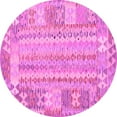 thumbnail image 1 of Ahgly Company Indoor Round Southwestern Pink Country Area Rugs, 8' Round, 1 of 4