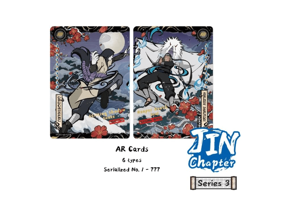 KAYOU Naruto Smriti Collectible Card Chapter Jin English Series 3