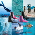 thumbnail image 7 of JIANFANG 3mm Wetsuit Socks Camouflage Neoprene Socks Keep Warm Non-Slip Dive Booties for Women Men Swimming Diving Surfing Snorkeling, 7 of 7
