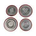 thumbnail image 3 of Car Door Audio Speaker Tweeters Grille Frame Cover Stainless Steel Front Rear Replacement For Hyundai Aini Krypton 5 IONIQ +, 3 of 4
