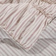 thumbnail image 4 of Greenland Home Fashions  Farmhouse Chic Red Ruffled Quilt Set King 3 Piece, 4 of 5