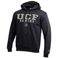 thumbnail image 2 of Men's Champion Black UCF Knights Stacked Logo Rowing Eco Powerblend Hoodie, 2 of 3