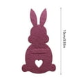 thumbnail image 3 of Binwennn Easter Bunny Purse & Plate Set Cute Rabbit Pouch And Decorative Dish For Easter Celebrations Christmas Ornament Packs And Christmas Bulbs Beautiful Christmas Ornament Glass Christmas Ornament, 3 of 6