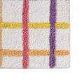 thumbnail image 3 of Hallmark Multicolor Chromatic Grid Cotton Rich Bath Rug, 20" x 30", 3 of 5