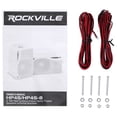 thumbnail image 6 of Pair Rockville HP4S-8 4" Outdoor/Indoor Home Theater Speakers w/ Swivel Bracket, 6 of 8