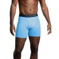 thumbnail image 3 of Fruit of the Loom Men's Breathable Cotton Micro-Mesh Boxer Briefs, 3 Pack, 3 of 10
