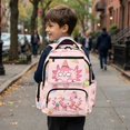 thumbnail image 4 of Aplkyhs Pink Axolotl Backpack for Students Age 6-18 Sweet Style School Bag with Padded Straps Large Capacity Lightweight Bookbag for School & Daily Use, 4 of 7