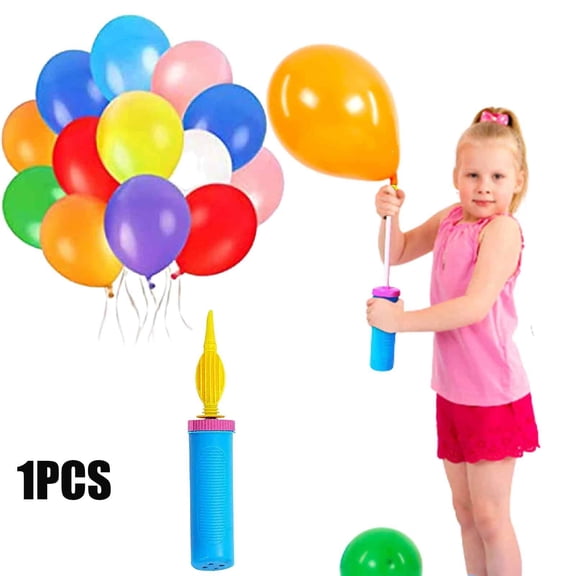 Balloon Pump Hand Held Two-Way Dual Action -Balloon Inflator Pump -Air Pump for Balloons