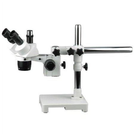 AmScope SW-3T13X Trinocular Stereo Microscope WH10x Eyepieces 5X/10X/15X/30X Magnification 1X/3X Objective Single-Ar