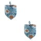 thumbnail image 1 of Methold Bufanda de baba triangular, toalla ajustable de algodón para mascotas, accesorios de regalo Type1 NO1, 1 of 6