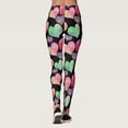 thumbnail image 5 of Tosmy Leggings For Women Womens Valentine's Day Print Pants Leggings Running Pilates Long Leggings Pants, 5 of 6