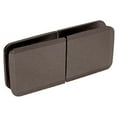 thumbnail image 2 of CRL BGC1880RB Oil Rubbed Bronze Square Beveled 180 Glass-to-Glass Movable Transom Clamp, 2 of 3