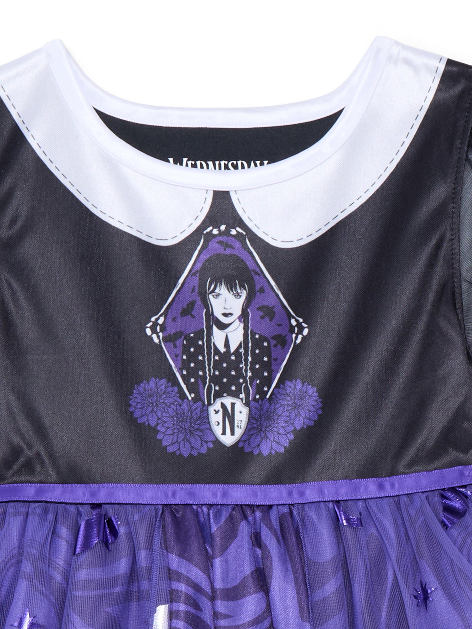 Wednesday Girls NightGown , Sizes 4-12