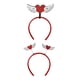 thumbnail image 1 of Diadema de San Valentín, Decoración de Fiesta, Vestido Elegante, Regalo de Cumpleaños para Niñas, 2 Uds., 1 of 9