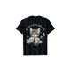 thumbnail image 1 of [Funny Cat T-Shirt] Soft Cotton Funny Cat Graphic T-Shirt - 'Rage Consumes Me' Sarcastic Kitten & Flower Design, 1 of 6