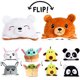 thumbnail image 1 of Peluche Reversible Oso Pulpo Peluche Animal de Peluche Estado de ánimo Flip Juguete revers Toy Storage World Toy Storage World, 1 of 2