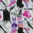 thumbnail image 4 of Disney Villains T-Shirt Women's Just One Bite Cropped Slim Fit Junior's Tee, 4 of 5