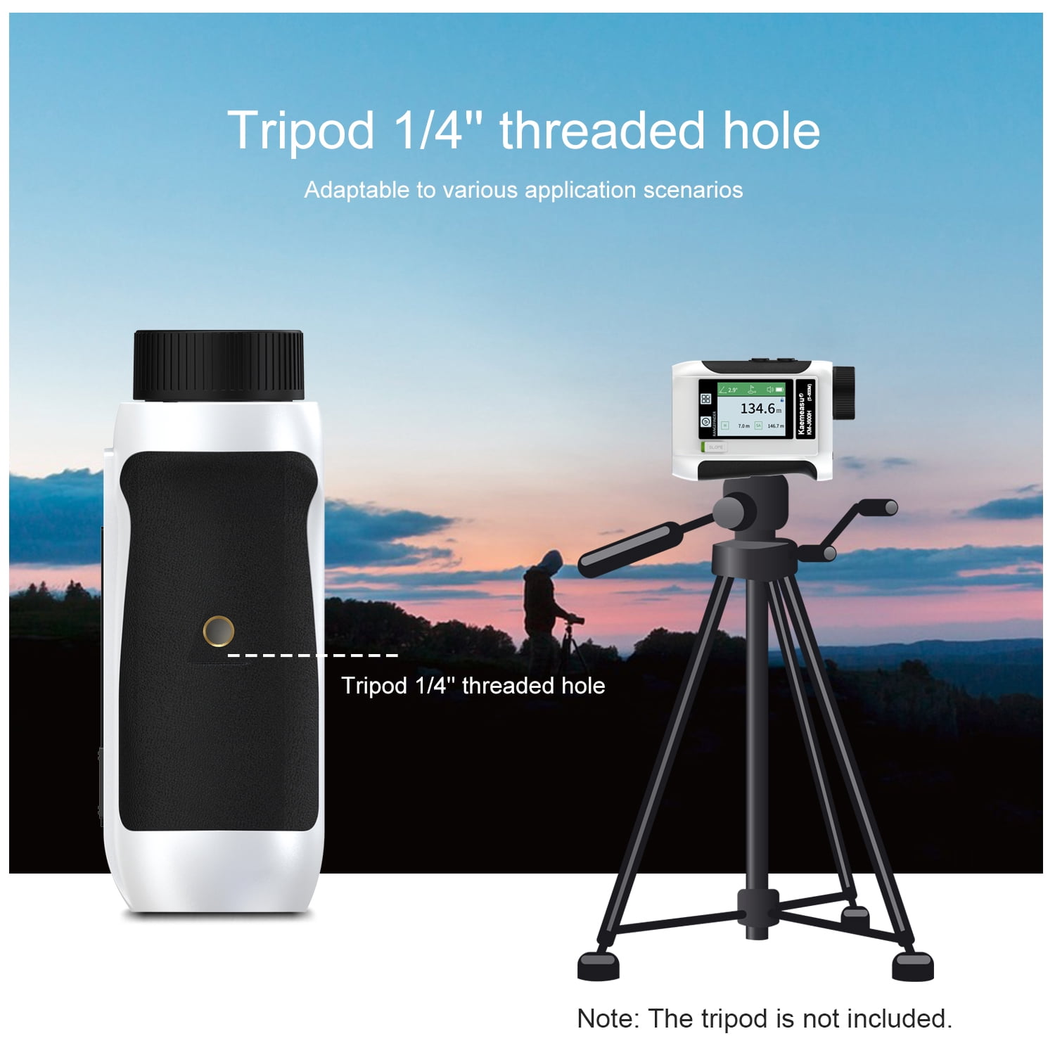 Rangefinders,Screen 6.5x Usb / 1500m Distance Lcd Screen / 1200m / 600m / 800m With Slope Function 1200m / 1500m / 800m / With Lcd Buzhi Usb Reable With Dsfen