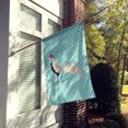 thumbnail image 2 of Carolines Treasures BB8103CHF Silver Pheasant Blue Check Flag Canvas House, 2 of 4