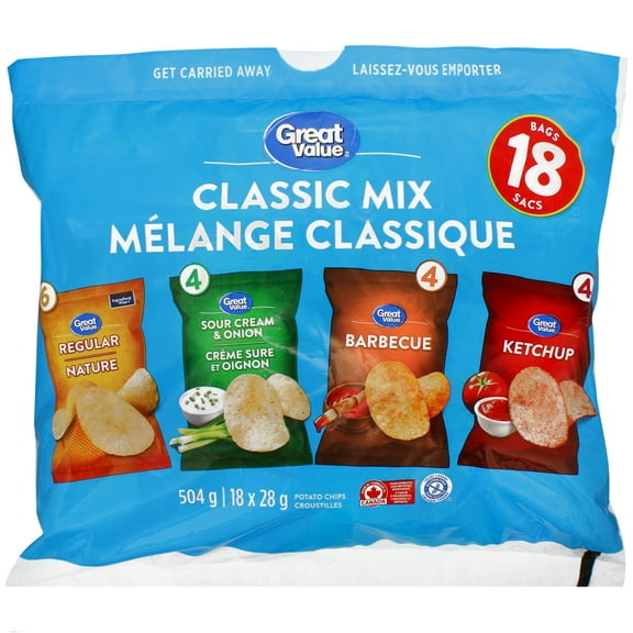 Croustilles Mélange classique Great Value