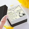 thumbnail image 2 of To My Dad Necklace with Message Card and Gift Box, Always & Forever Father & Son, Happy Father's Day, Gift Ideas for Dad, Birthday Gift for Father from Son, Fathers Day Gift for Him, 2 of 5