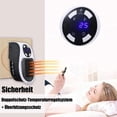 thumbnail image 4 of Mini calentador de aire eléctrico de base de 220 V y 500 W, calentador de cerámica PTC con mejora de potencia, calentador de ventilador extraíble, control automático de temperatura de, 4 of 6