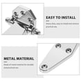 thumbnail image 4 of ULTNICE Heavy Duty Metal Door Hinge for Industrial Use Silver Color Easy to Install, 4 of 6
